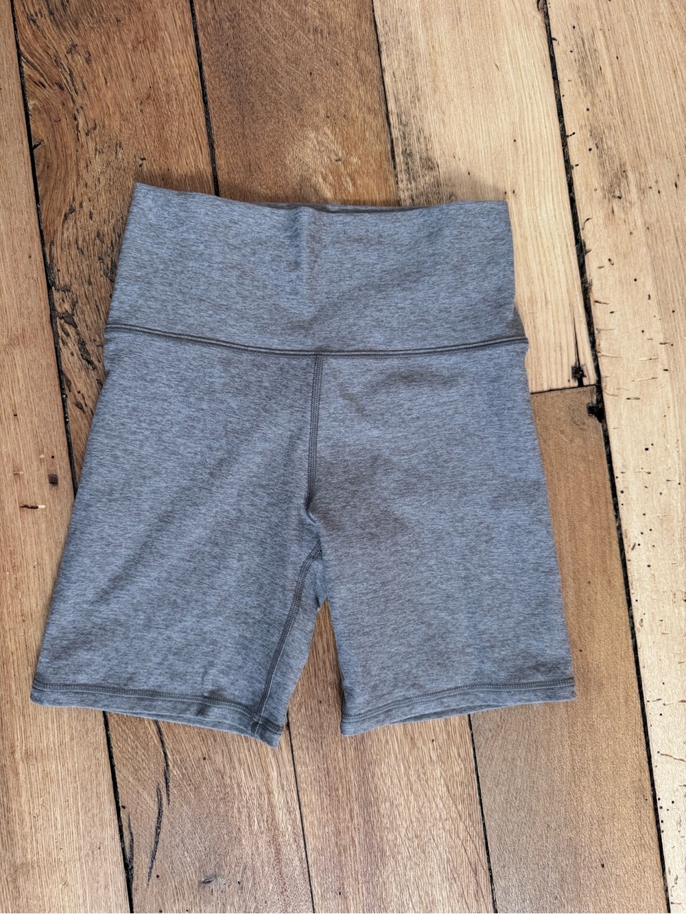 Vuori Heathered Brown Bike Shorts Size XS